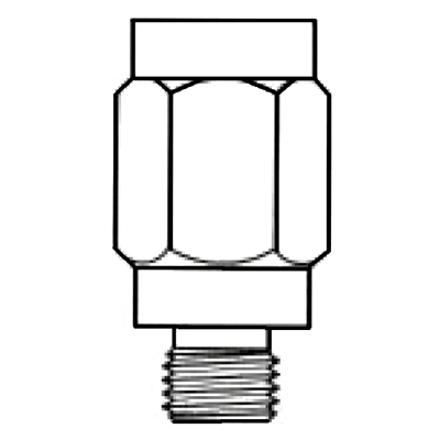 Pressure Snubber, Piston Solid Body 039