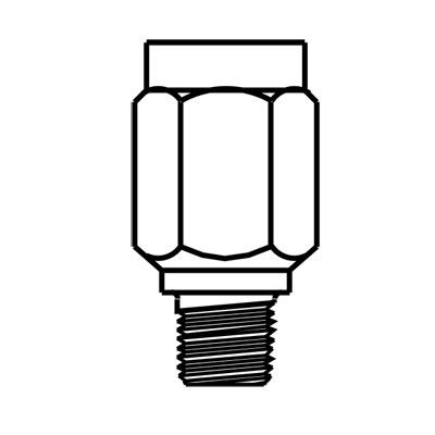 Pressure Snubber, Piston Solid Body 047