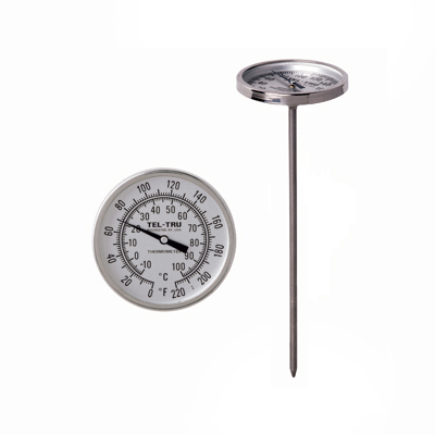 General Testing Thermometer GT100, 1-3/4 inch dial