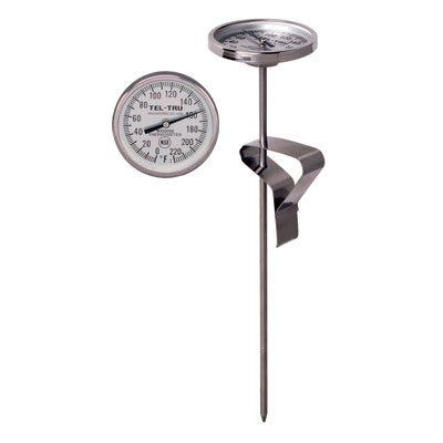 Photo Developing Thermometer GT100R, 1-3/4″ Dial, 6″ Stem