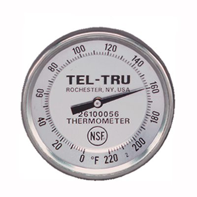 Laboratory Testing Thermometer BT275R (oven safe), 2 inch dial