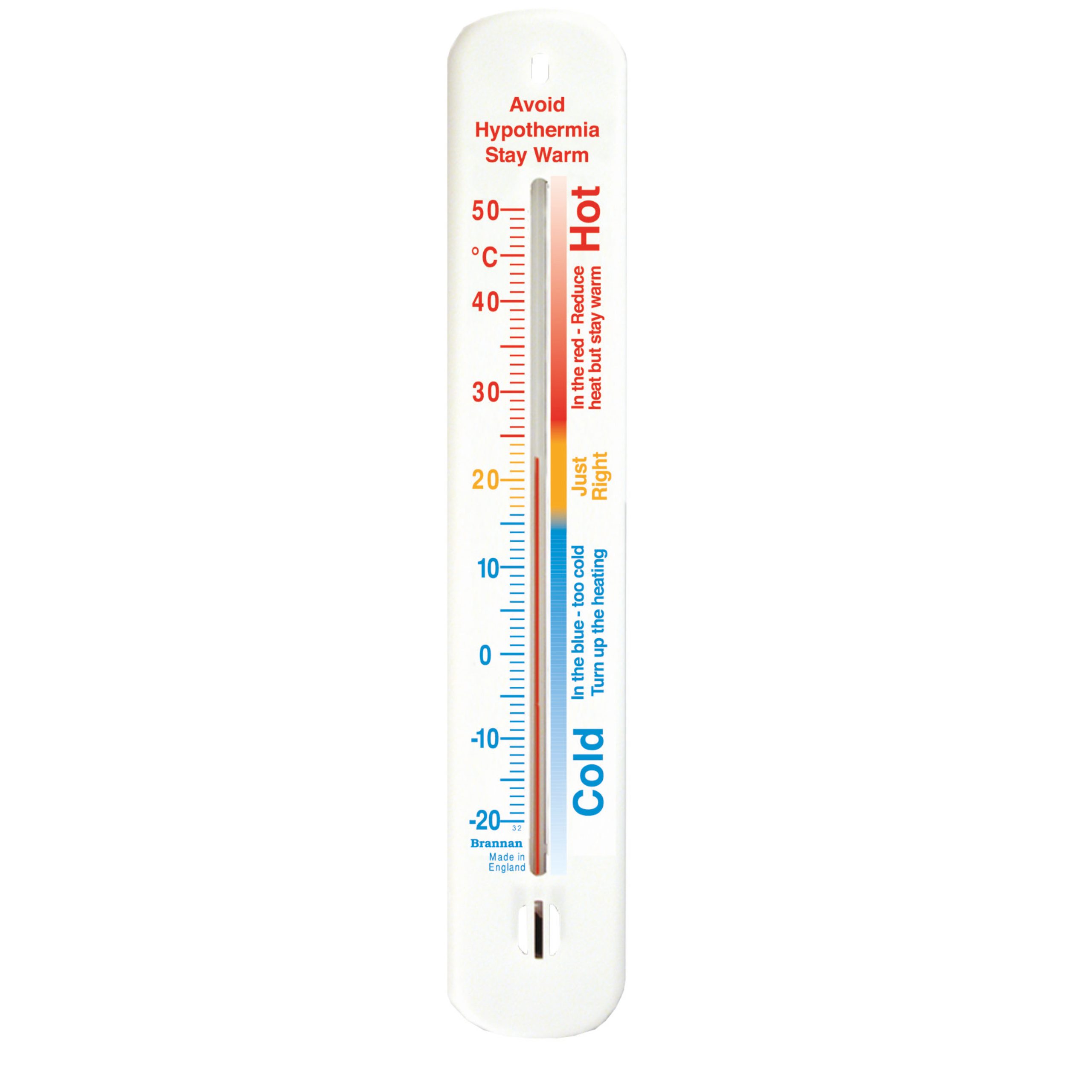 215mm hypothermia wall thermometer