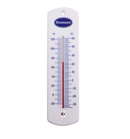 240mm plastic wall thermometers