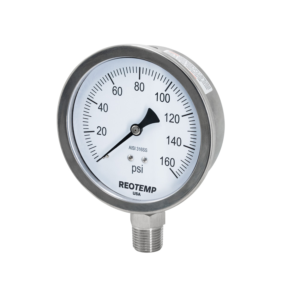 INDUSTRIAL STAINLESS STEEL GAUGE (PM40)