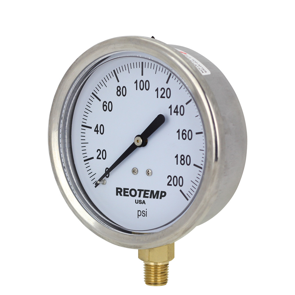 Industrial Stainless/Brass Gauges