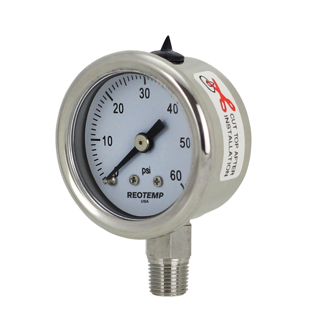 Small Dial Gauges, Stainless Steel Gauges