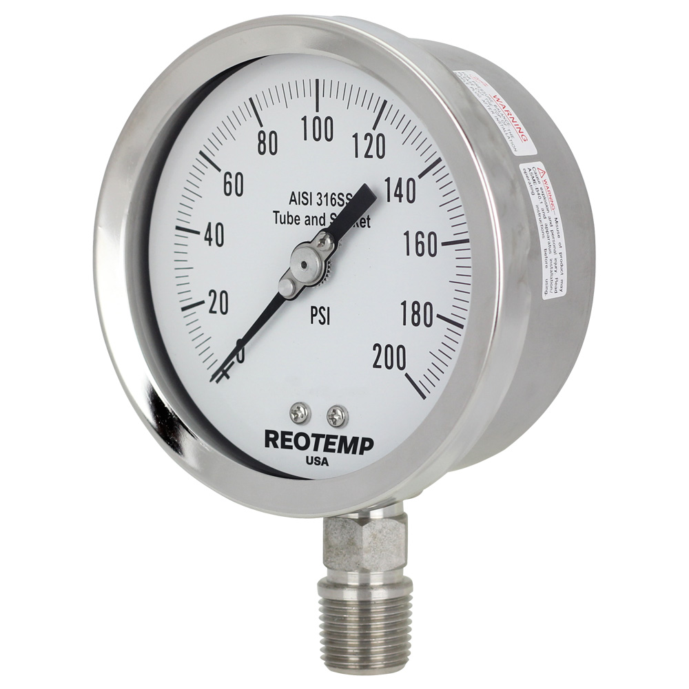 Repairable, Heavy-Duty Stainless Gauges (PR40/60)